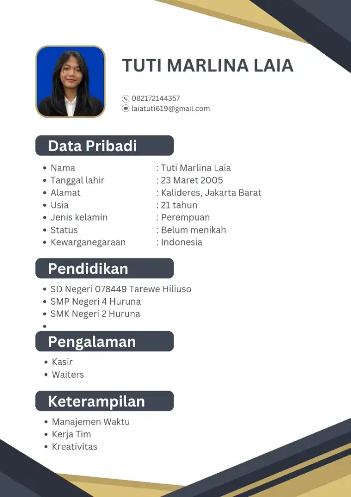 Info loker sekitaran jakarta barat