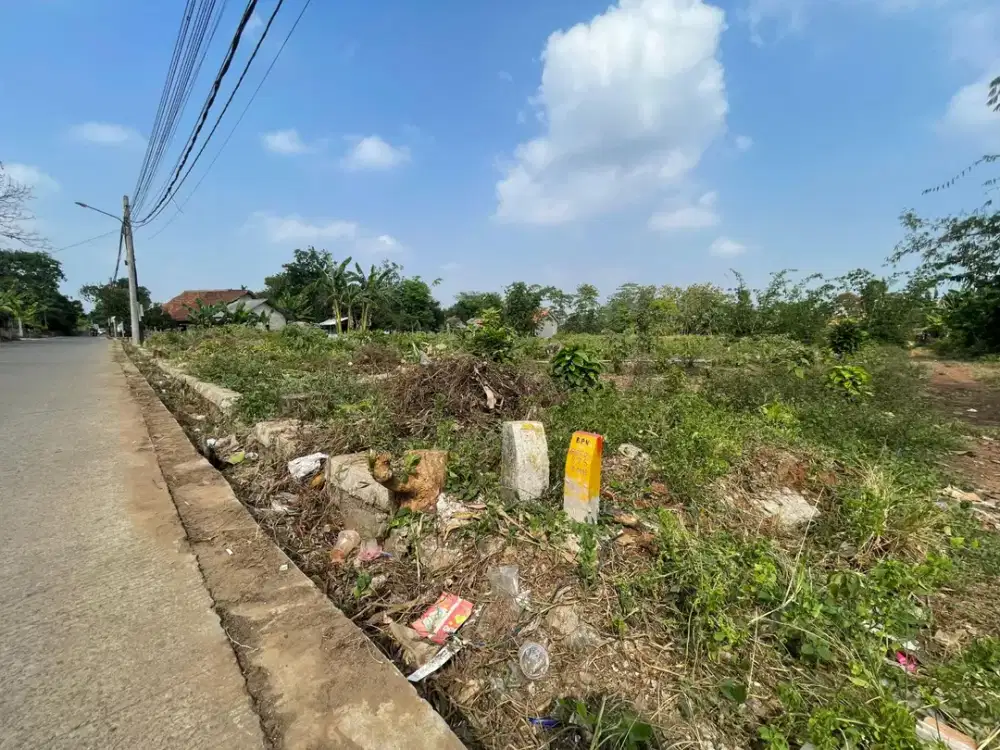 Tanah Kavling Murah Cisauk - SHM 100Jtan - Pinggir Jalan Dekat Stasiun Jatake/Tol Legok