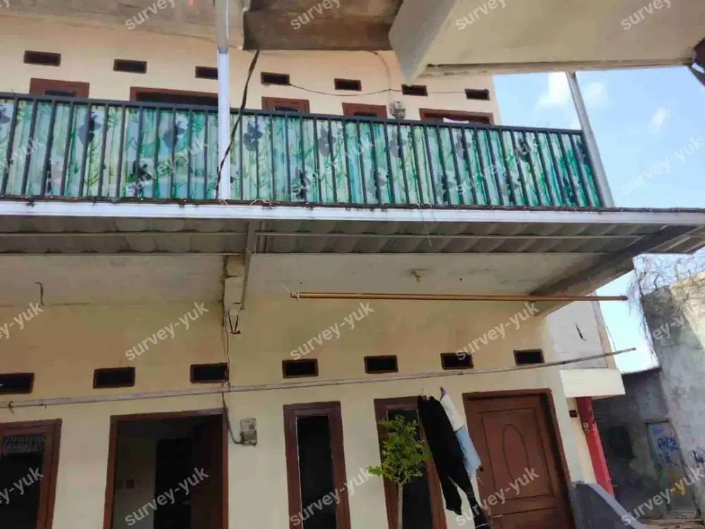 Kontrakan 4 pintu Lt 64 m2 SHM strategis stasiun Jurang mangu Sawah Baru Ciputat Tangsel