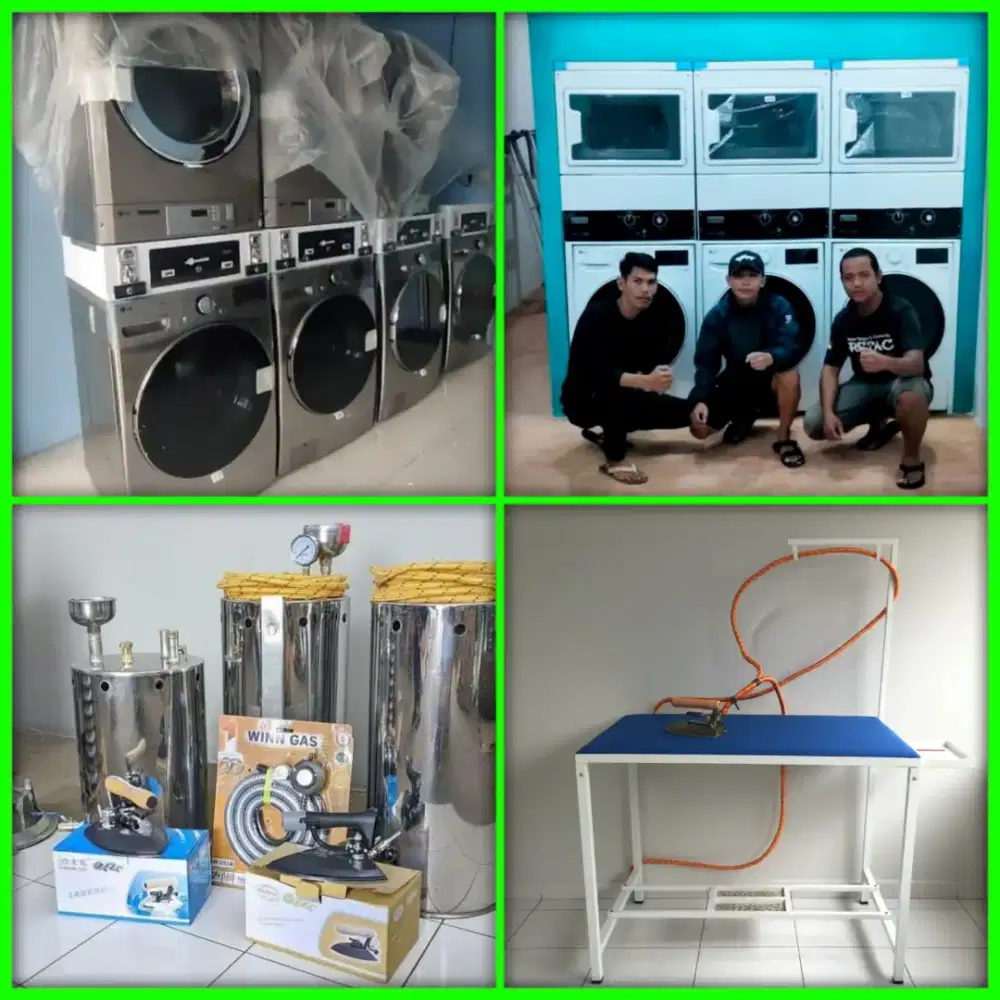 Mesin laundry - Paket Lengkap Usaha Laundry