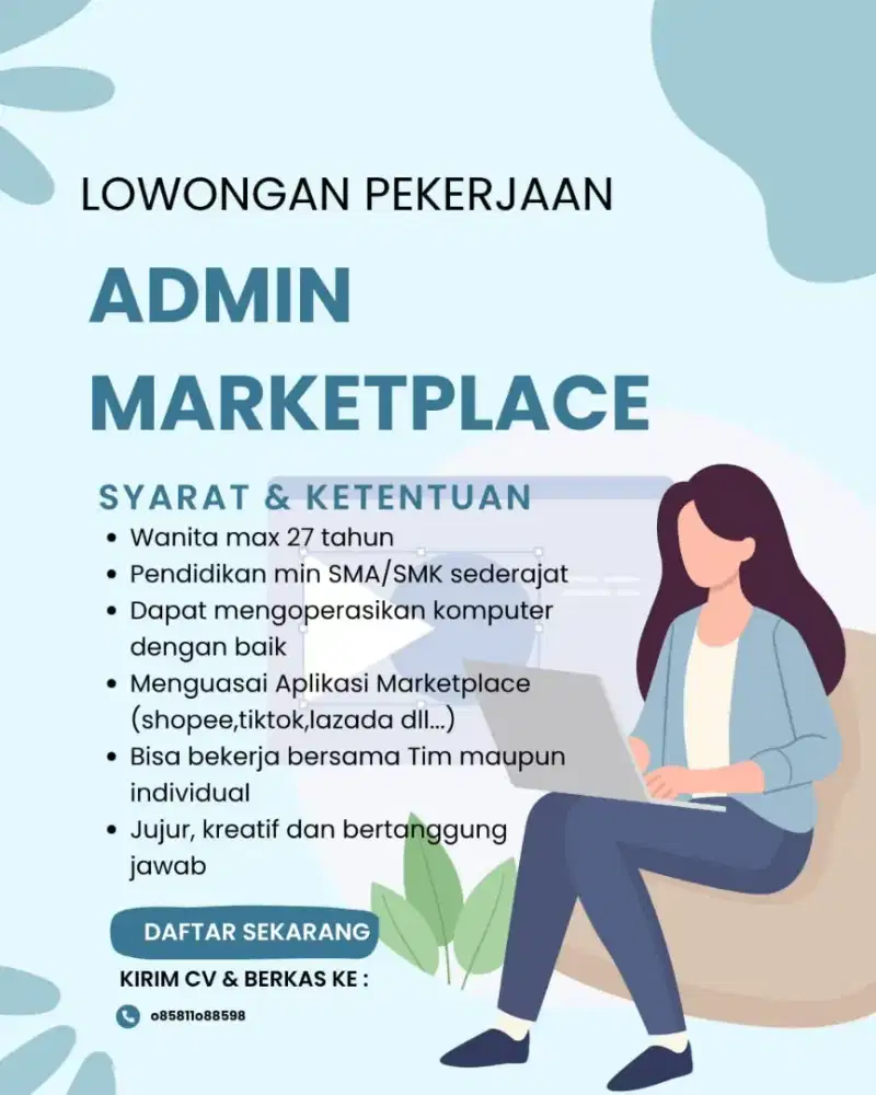 Dibutuhkan segera