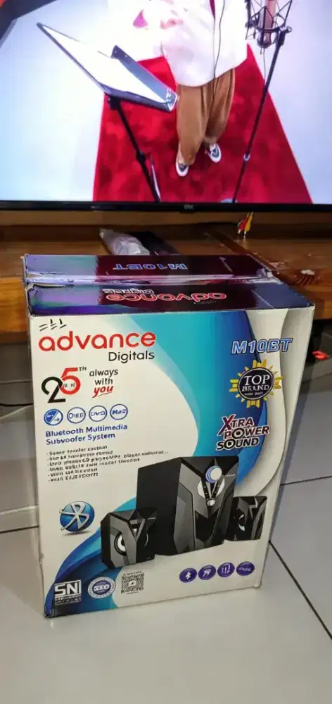 SPEAKER AKTIF BLUETOOTH FM RADIO ADVANCE
