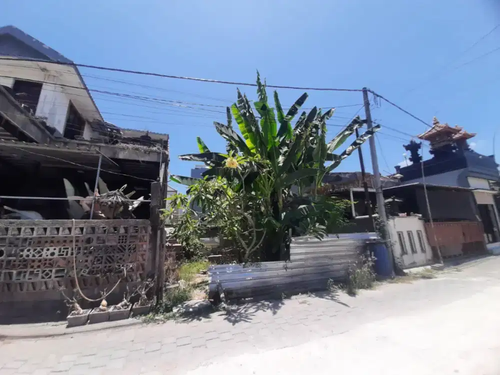 Jual tanah kecil 100 di Jl ling perumahan Jepun Pipil Gatsu Denpasar