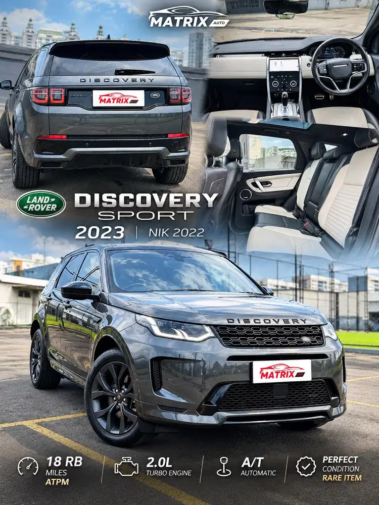 2022[18RBMILES] land rover Sport 2023 ! DISCOVERY SPORT ( low odo)