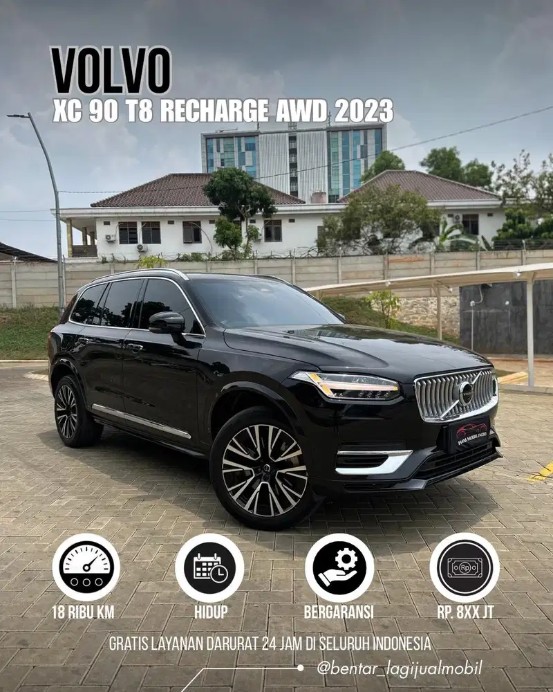 [Tipe Tertinggi] VOLVO XC90 T8 Recharge AWD 2023