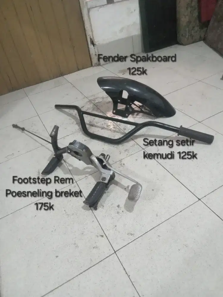 Sparepart custom Trail Sport motor