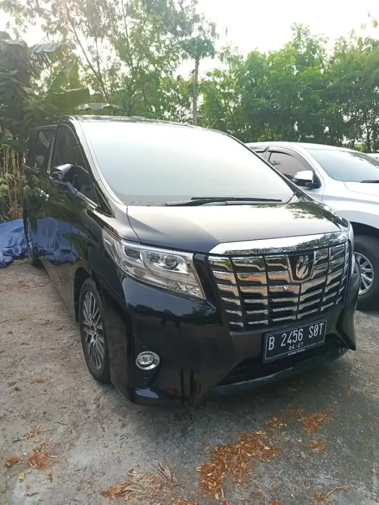2017 Alphard G 2.5 AT Bensin
Sunroof
