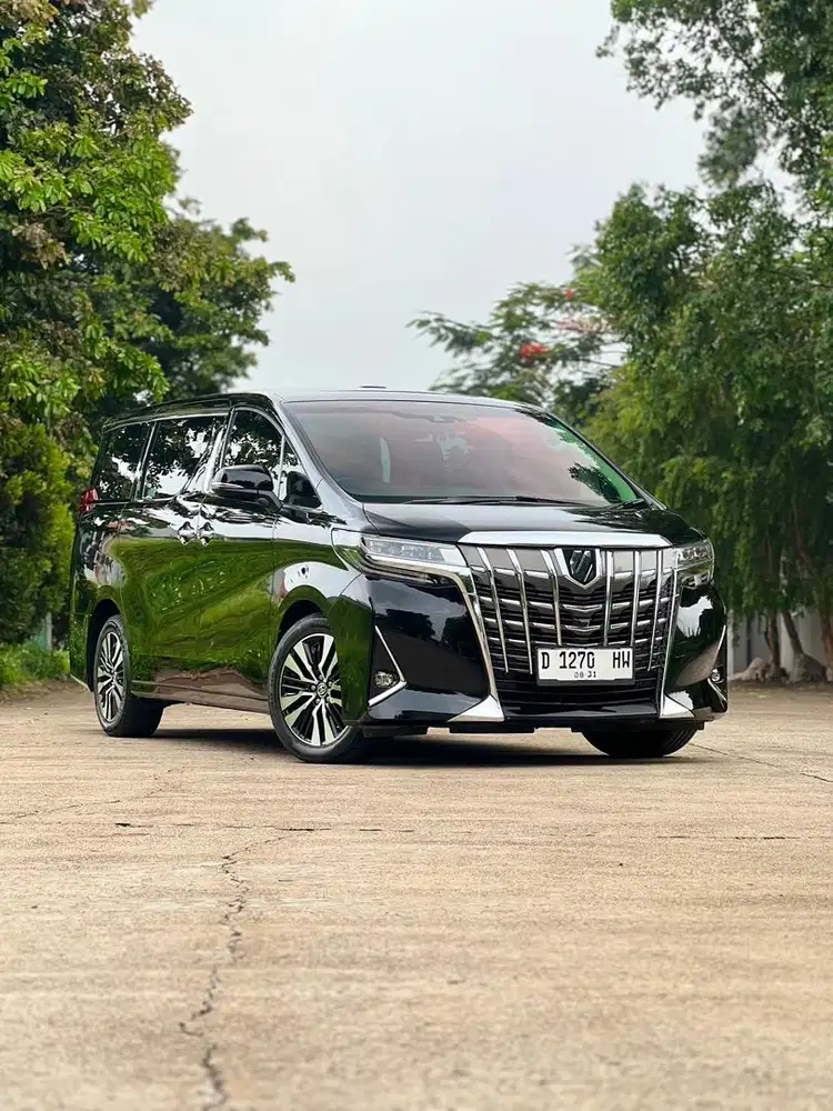 Toyota Alphard G TSS 2021 km 46rb
