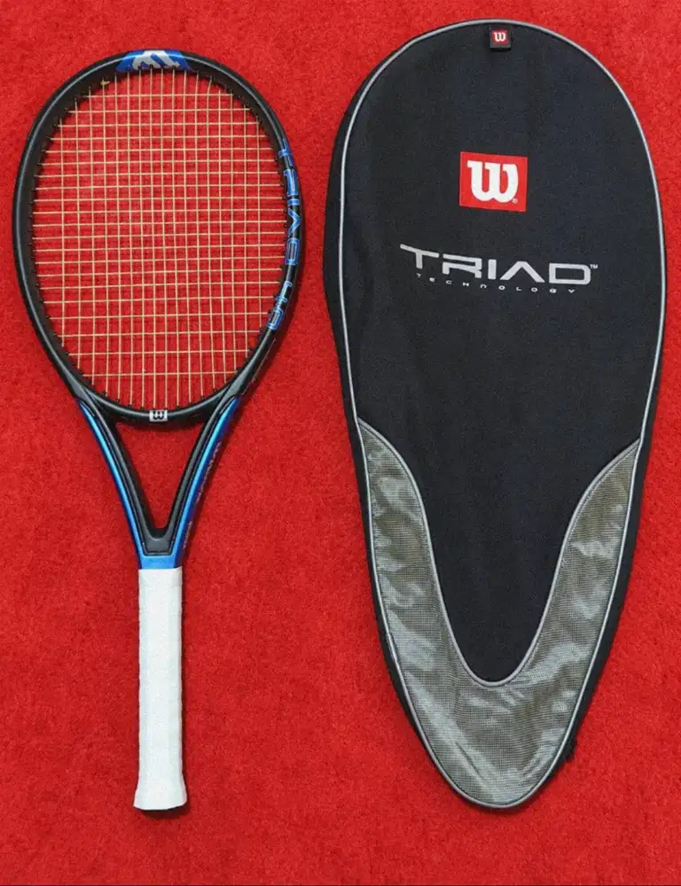 Jual Raket Tenis Wilson Triad 4 Hammer Tech - Mulus & Ringan