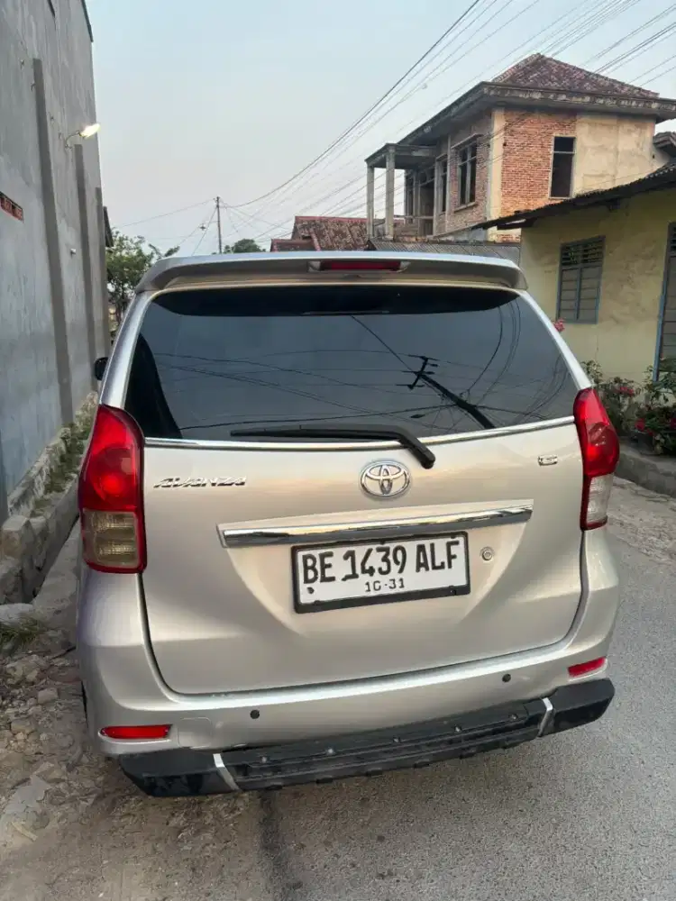 AVANZA G MANUAL 2014