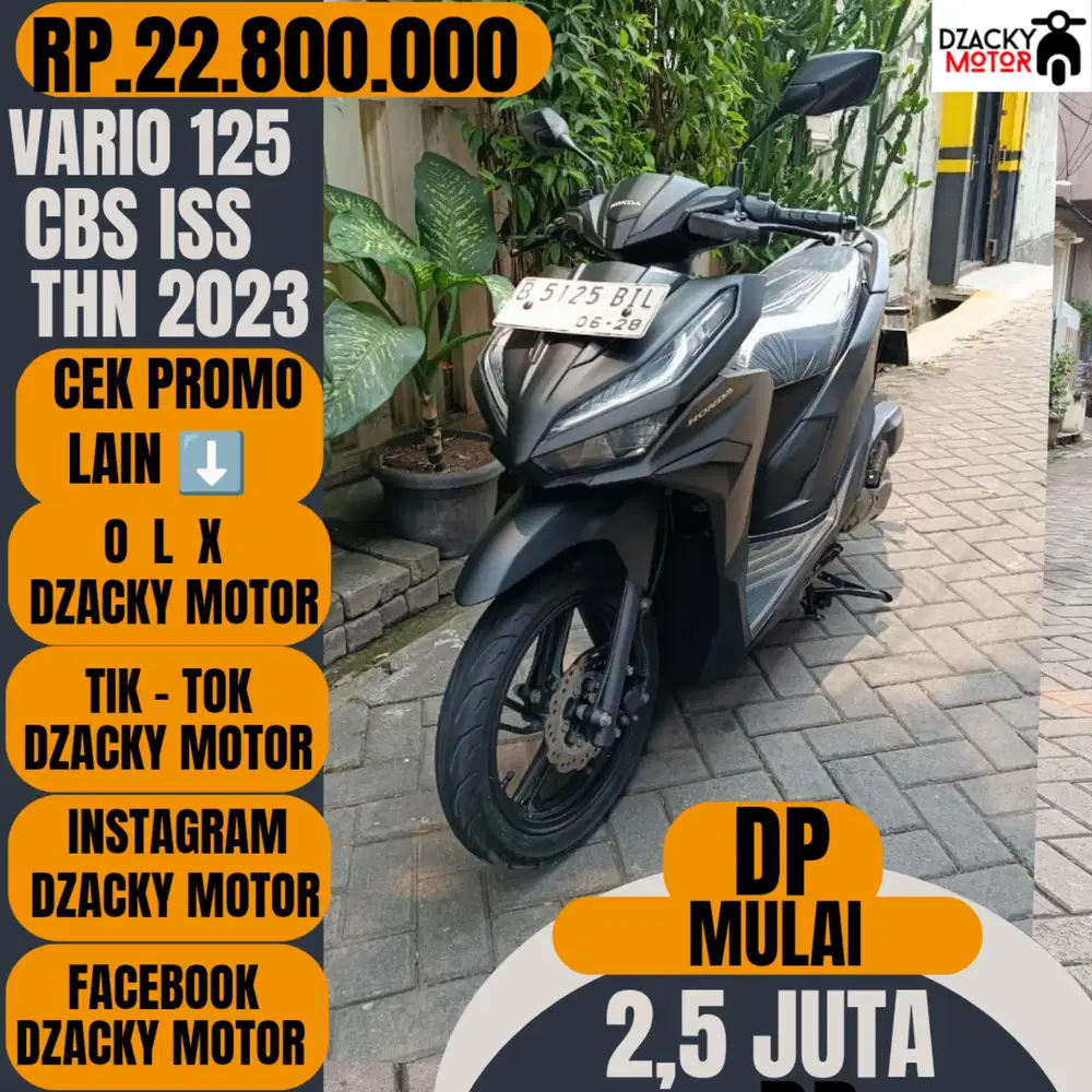 VARIO 125 CBS ISS 2023 SECOND LIKE' NEW