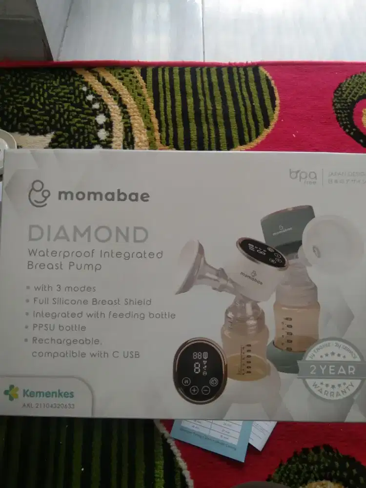 Dijual pompa asi momabae like new