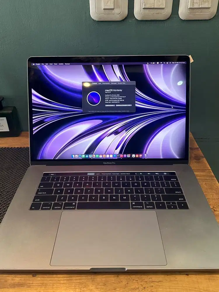 MACBOOK PRO 2016 15inch 16GB/512GB GREY