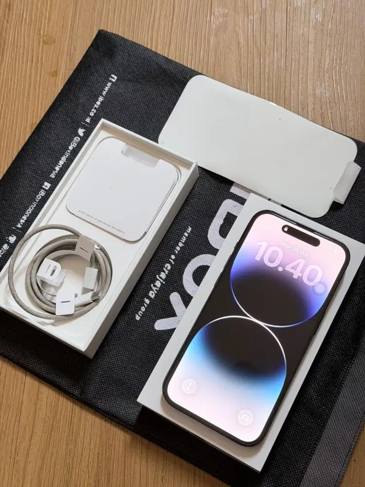 Iphone 14 Pro 128 IBOX Fullset Mulus pemakaian istri