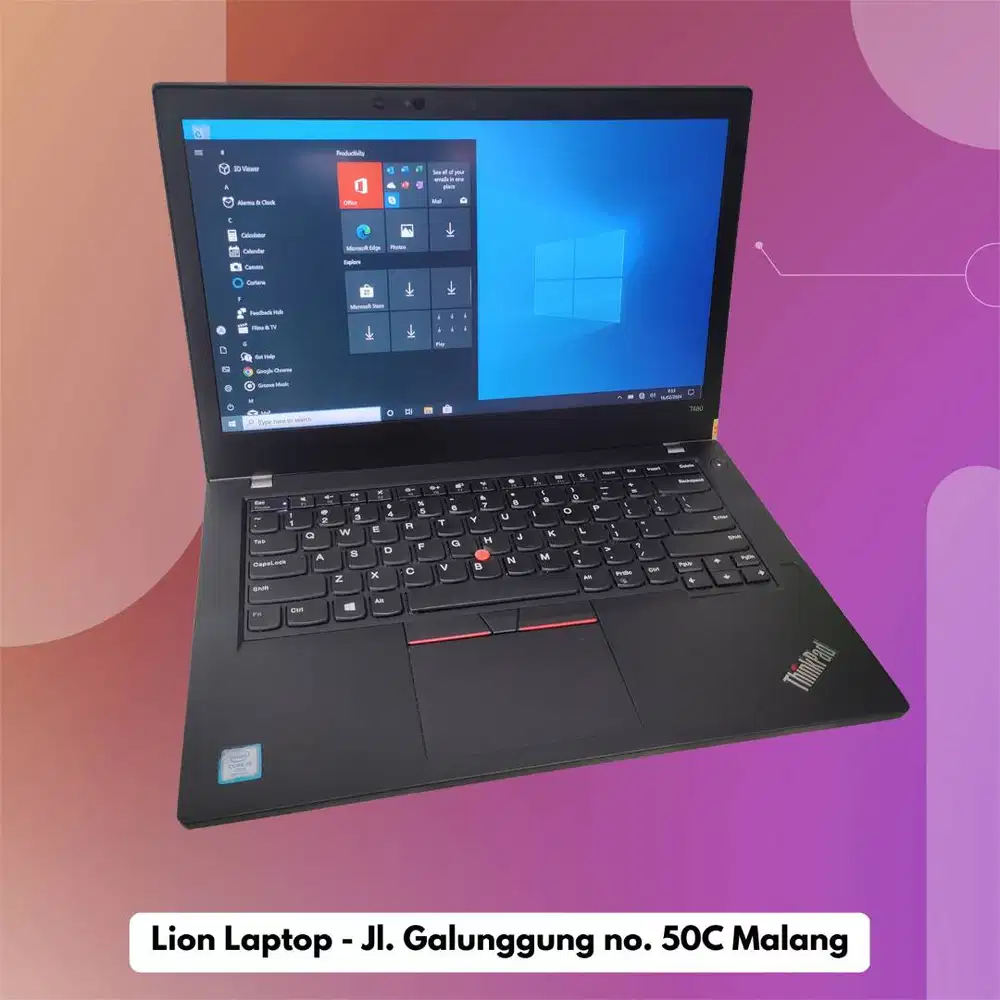RAM 8GB Core i5 gen 8 Lenovo Thinkpad T480 [26|10]