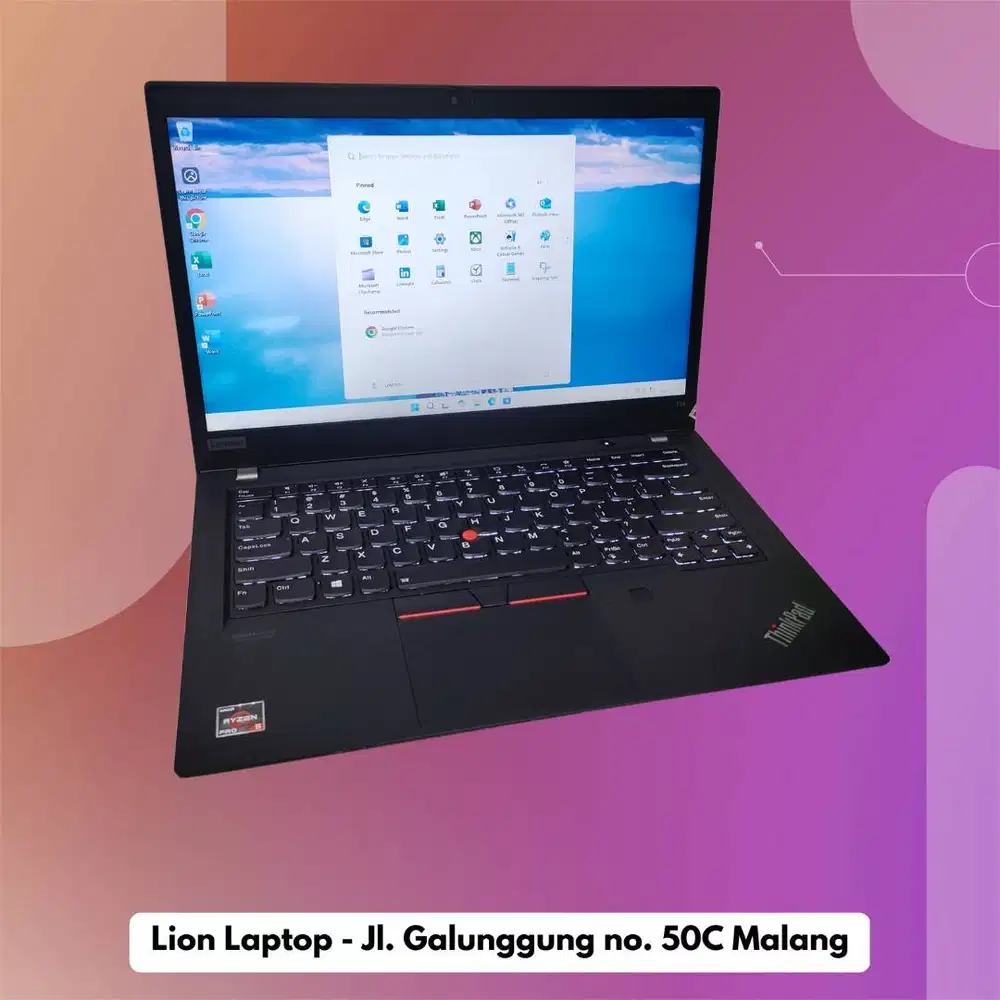 RAM 16GB AMD Ryzen 5 PRO SSD 256GB Lenovo Thinkpad T14 [26|10]