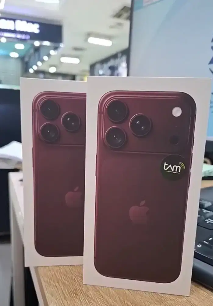 iPhone 18 Pro Max 256GB grs resmi 1 tahun terima TT