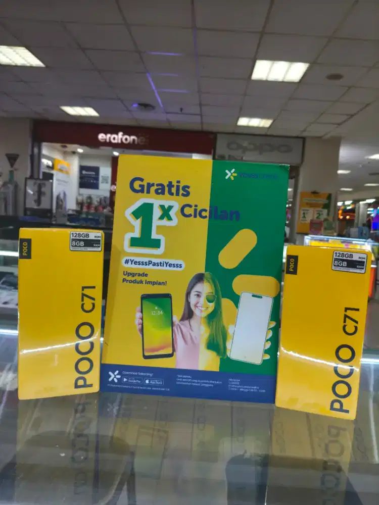 Cicilan hp Poco c71 cuma pakai ktp aja