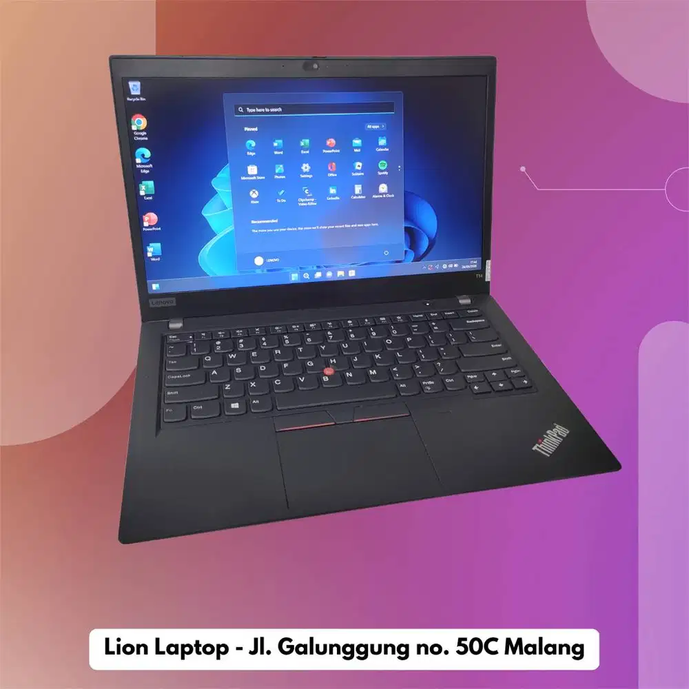 RAM 16GB Core i5 Gen 10 SSD 256GB Lenovo Thinkpad T14 gen 1 [26|10]