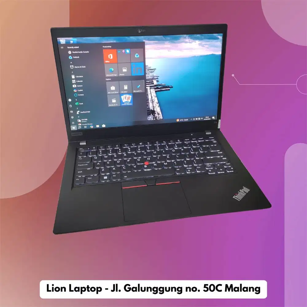 RYZEN 7 PRO-4750U (8 CORE) RAM 16GB Lenovo Thinkpad T14 [26|10]
