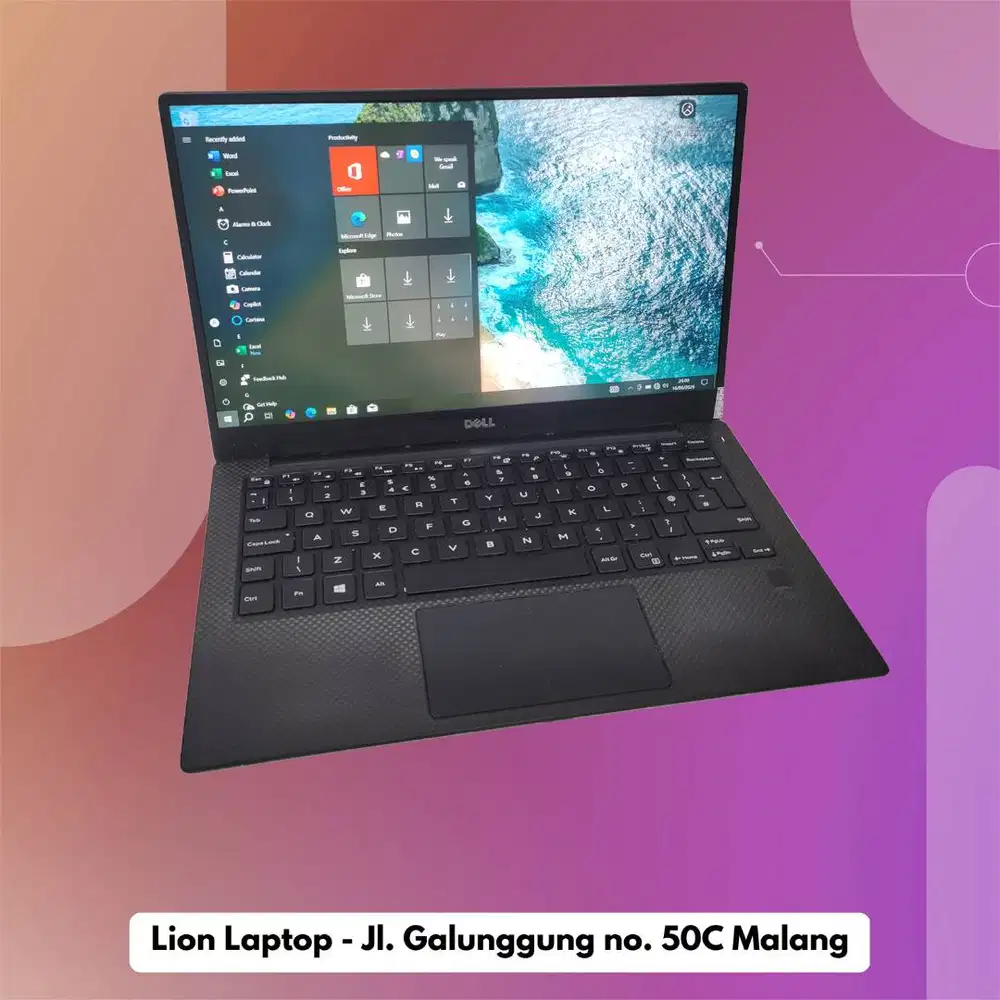 Slim & Ringan Core i7 RAM 8 SSD 256 DELL XPS 13 9360 [26|10]