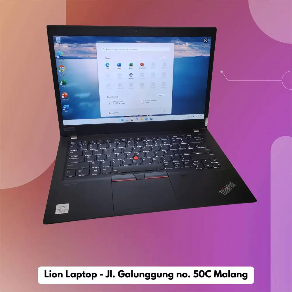 RAM 16GB Slim Core i5 Gen 10 Lenovo Thinkpad T14s [26|10]