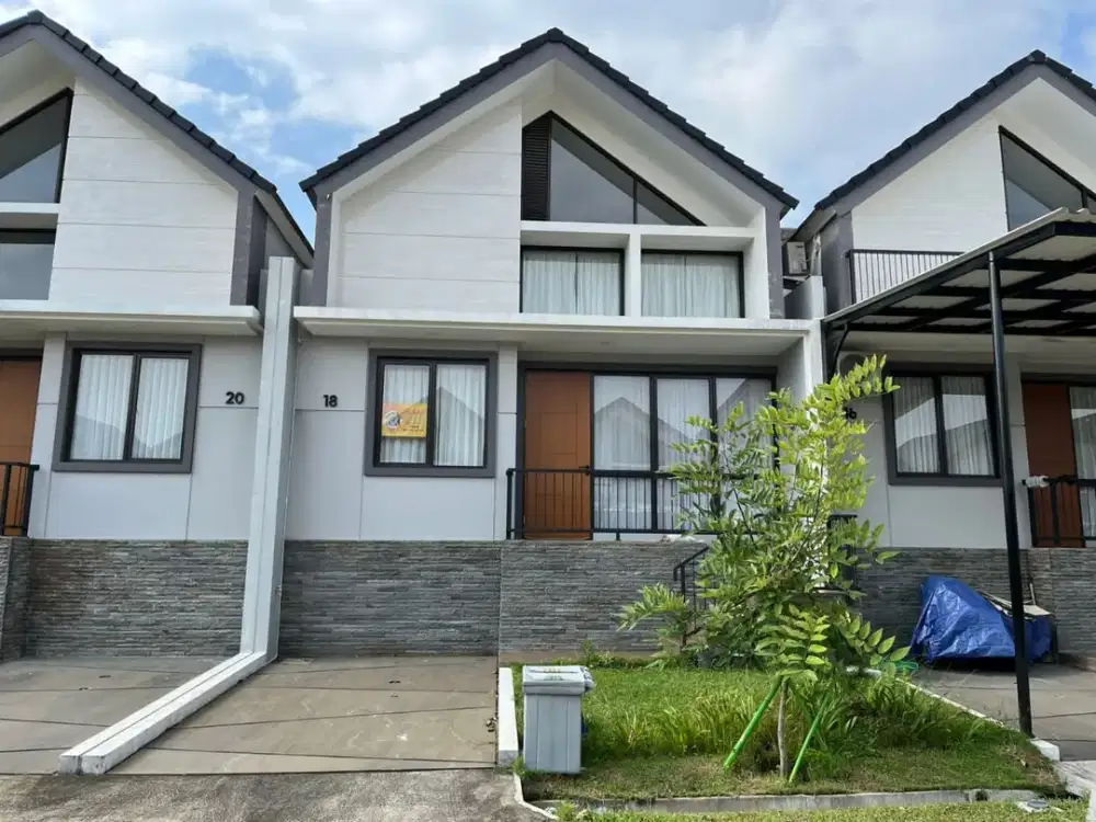 Rumah Scandinavian Minimalis Furnished Siap Huni
