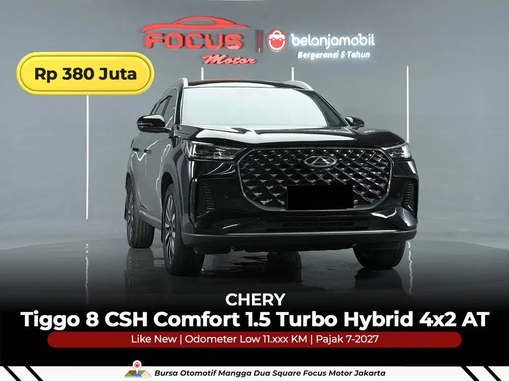 [ GARANSI 5THN KM LOW ] Chery Tiggo 8 CSH Comfort 1.5 2026/2025/2024