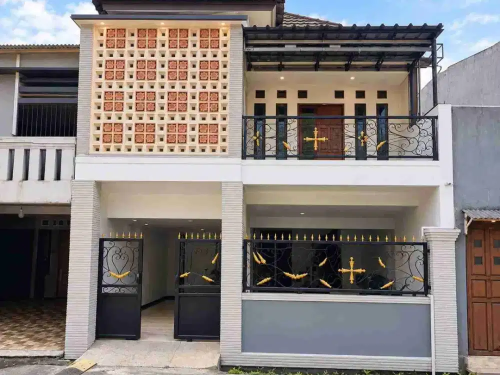 Rumah siap Hunni area Cisaranten Baru renov Free balik nama dan pajak