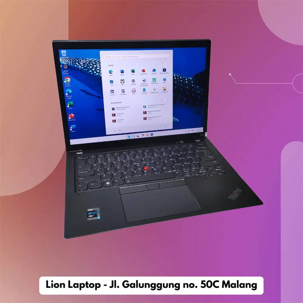 RAM 16GB i5 Gen 11 Body Auminium Lenovo Thinkpad X13 [26|10]
