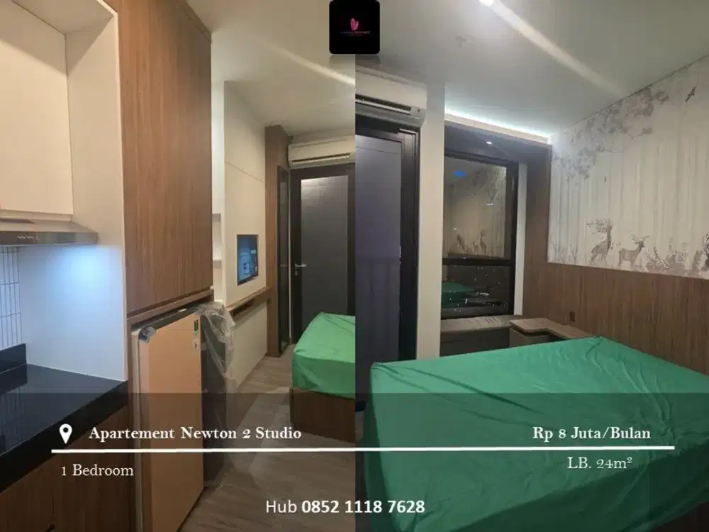 Disewakan Apartement Newton 2 Studio Mid Floor Full Furhished