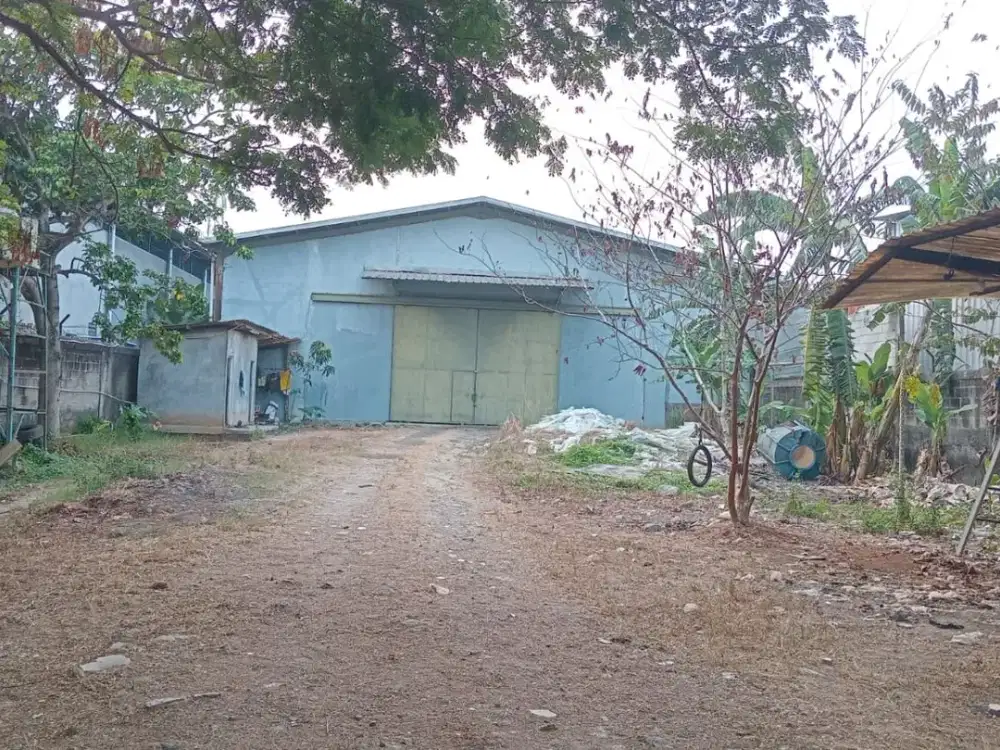 DISEWAKAN dan DIJUAL Lahan Luas Ex Pabrik di Jl Raya Legok - AU