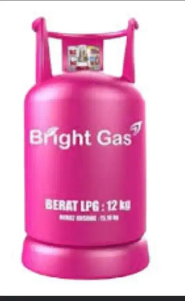 Gas lpg 12 kg warna pink