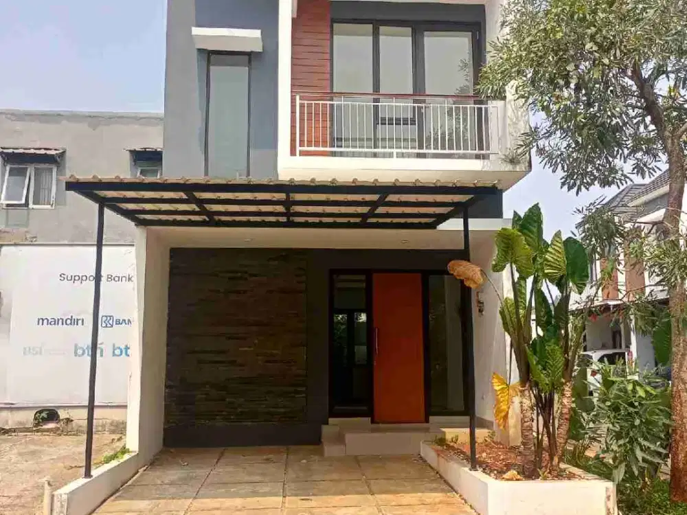 rumah 2 lantai siap huni