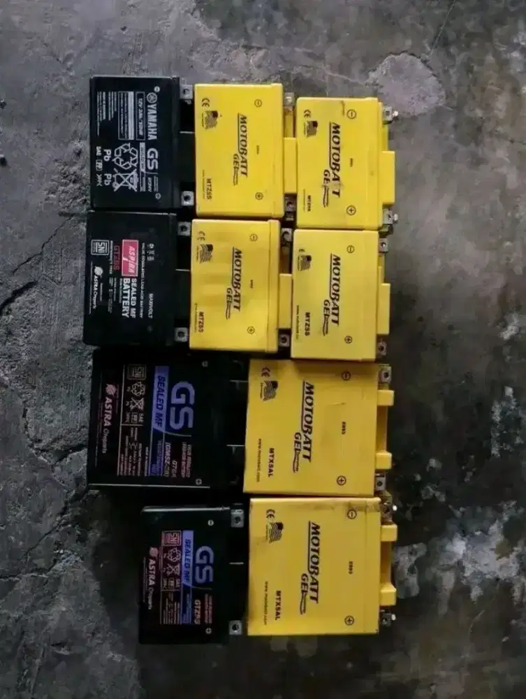 jual aki  motor seken copotan    siap stater.  noken