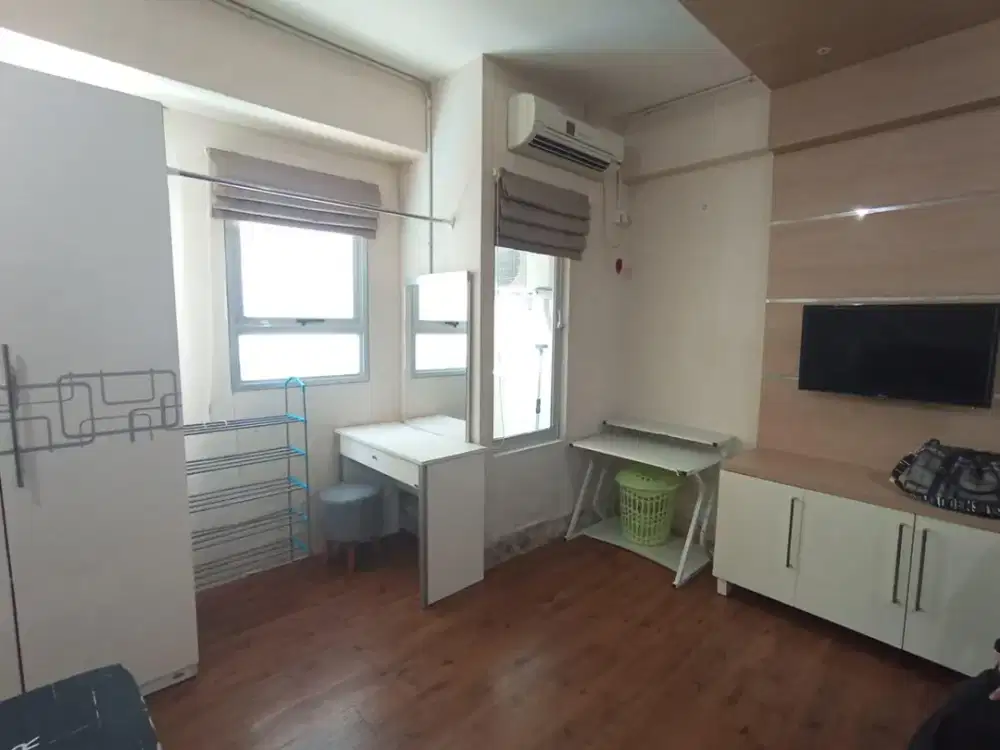 DIJUAL RUGI / DISEWAKAN MURAH!! Apartemen Puncak Kertajaya, Tower A - Studio, Full Furnished