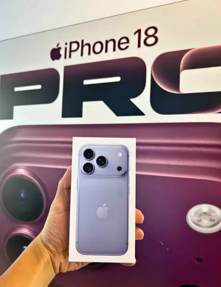 iphone 18 pro dan promax 256gb modal ktp bisa kredit 0% tanpa dp