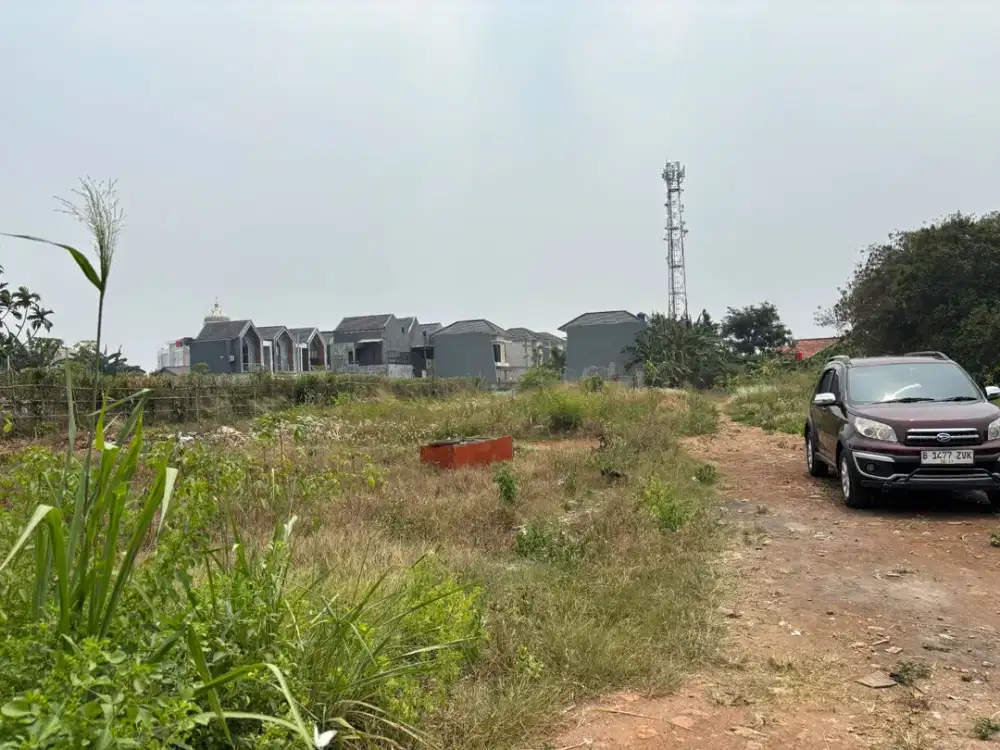 Tanah Kavling Murah 5 Menit KAntor Walikota Tangerang, SHM