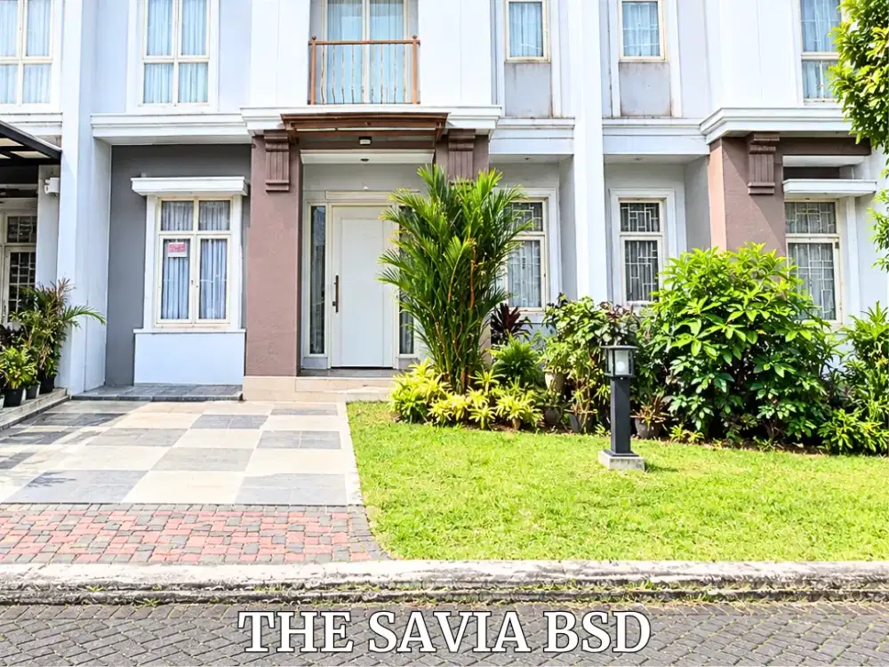 RUMAH SIAP HUNI DI CLUSTER THE SAVIA BSD
