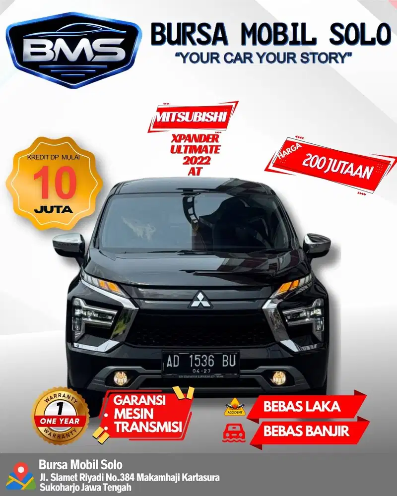 XPANDER ULTIMATE 2022 MATIC TOP KONDISI DP MINIM