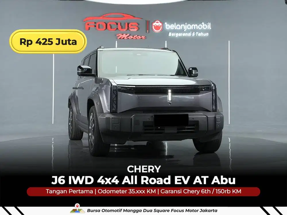 [ GARANSI 5THN 4x4 ] Chery J6 J 6 IWD All Road EV 2024/2025/2026