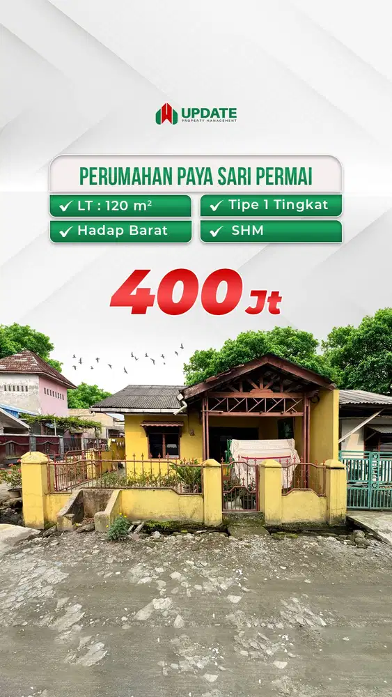 Di Jual Rumah 400Jt