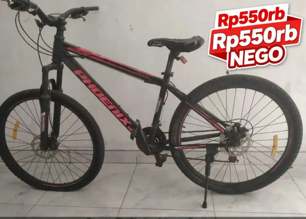 Sepeda MTB Phoenix 171 MX 26 Inch (Bahan Restorasi/Minus) - Sidoarjo