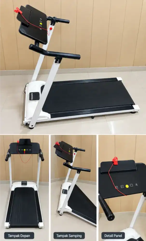 Treadmill Elektrik Mini untuk jalan dan jogging di Rumah Kondisi Bagus