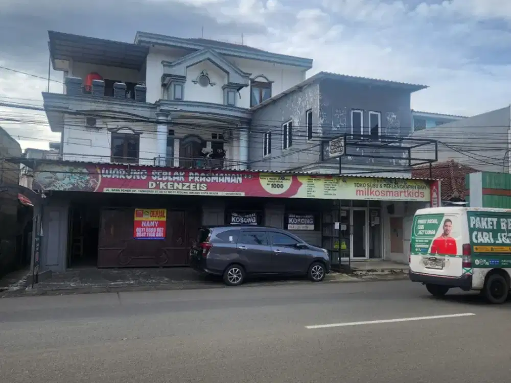 TURUN HARGA RUMAH TOKO DAN KONTRAKAN 3 LANTAI DIJUAL