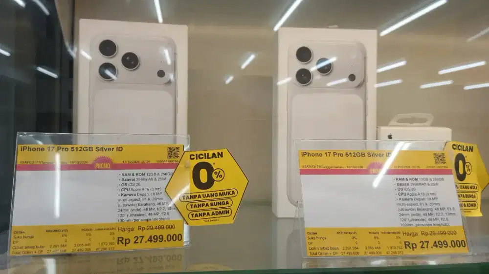 iPhone 17 pro cicilan no dp