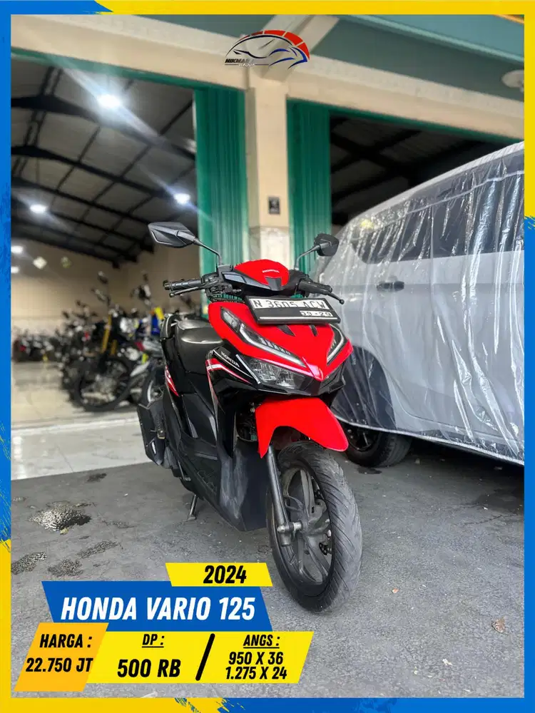 HONDA VARIO 125 2024 GASSKEUN BOLOH HIKMAH MOTOR KEPUH MALANG