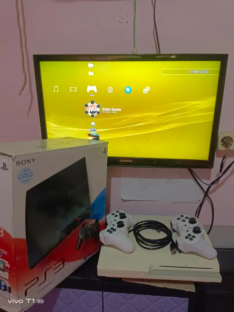 Ps3 slim putih 500gb seri 30