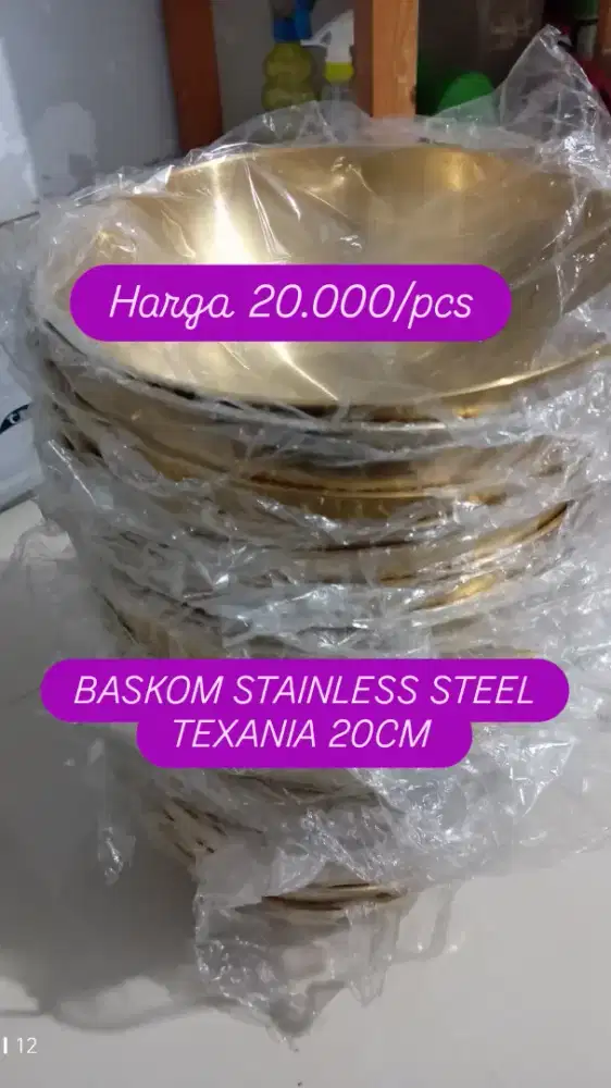 Baskom Stainless Kuningan