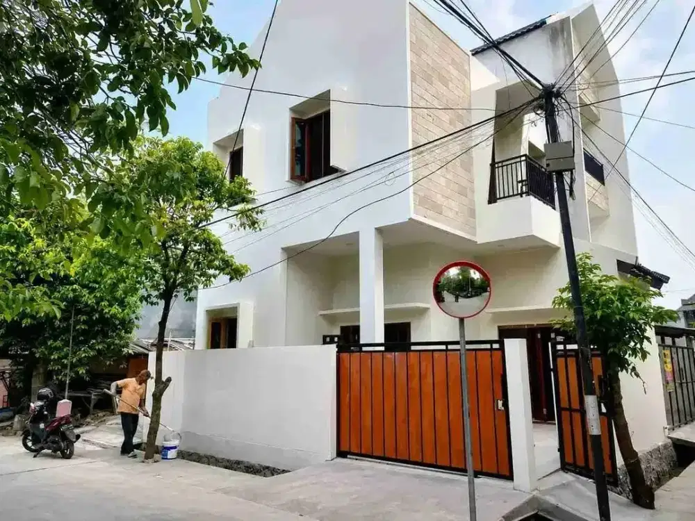 DIJUAL RUMAH BARU 2 LANTAI SIAP HUNI DI KOMPLEK JAKAMULYA BEKASI SELATAN – NEMPEL GALAXY